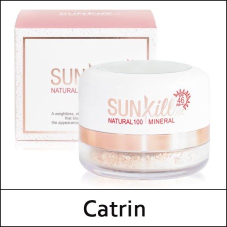 [Catrin] (a) Natural 100 Mineral Sunkill RX SPF46 PA+++ 12g / Sun Kill / 09/9915(16) / 11,400 won(R) / S