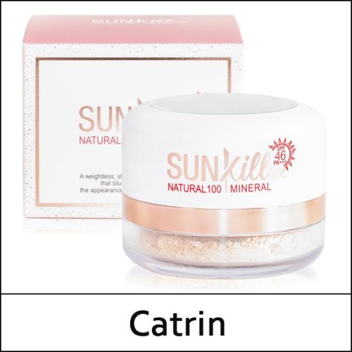 [Catrin] (a) Natural 100 Mineral Sunkill RX SPF46 PA+++ 12g / Sun Kill / 99/0101(16) / 11,000 won(R)