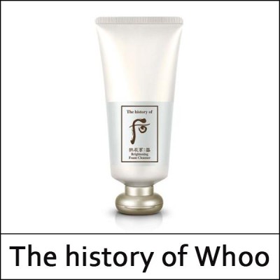[The History Of Whoo] ★ Sale 57% ★ (sg) Gongjinhyang Seol Brightening Foam Cleanser Special Set (180ml+40ml) 1 Set / 청안 클렌징폼 세트 / 471(851)(4R)425 / 45,000 won(4)