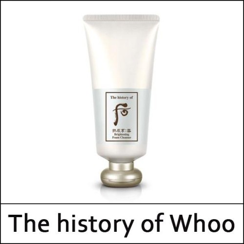 [The History Of Whoo] ★ Sale 57% ★ (sg) Gongjinhyang Seol Brightening Foam Cleanser Special Set (180ml+40ml) 1 Set / 청안 클렌징폼 세트 / 471(851)(4R)425 / 45,000 won(4)