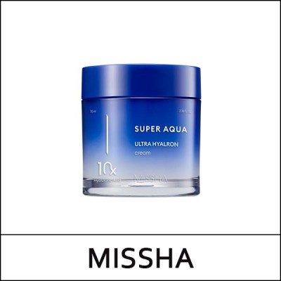 [MISSHA] (hp) Super Aqua Ultra Hyalron Cream 70ml / EXP 2026.04 / (hpL) / 2199(6) / 8,000 won()