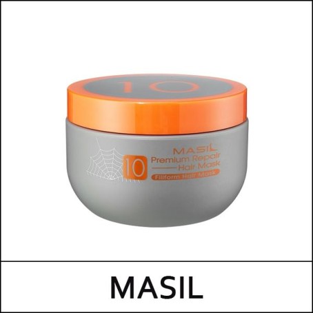 [MASIL] (bo) 10 Premium Repair Hair Mask 300ml / Box 40 / (j) 99(09) / 49(58)01(4) / 10,600 won(R) / 부피무게 / 구형