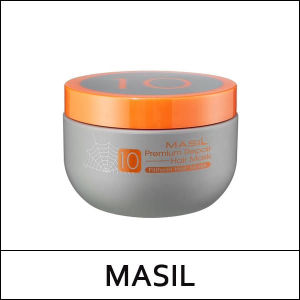 [MASIL] (bo) 10 Premium Repair Hair Mask 300ml / Box 40 / (j) 99(09) / 49(58)01(4) / 10,600 won(R) / 부피무게 / 구형