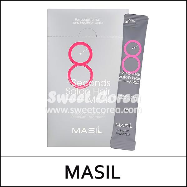 [MASIL] (bo) 8 Seconds Salon Hair Mask (8ml*20ea) 1 Pack / New 2026 / Box / (jh) 06 / (j) 77/1702(8) / 8,500 won(R)