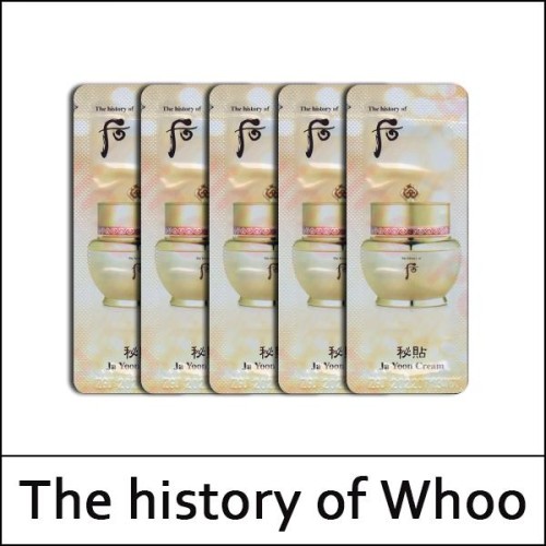 [The History Of Whoo] (sg) Bichup Ja Yoon Cream 1ml*120ea(Total 120ml) / Royal Anti-Aging Cream / 자윤 크림 / 902(91)/22(02)35(7) / 29,700 won(R)