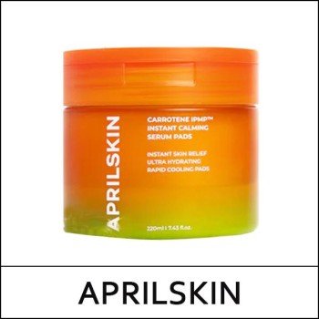 [April Skin] (bo) Carrotene IPMP Instant Calming Serum Pads 80ea(220ml) / 블래미쉬 카밍 팩 패드 / 512(591)99(5) / 10,000 won(R) / S