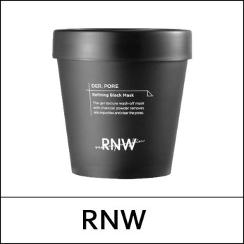 [RNW] (sg) DER. Pore Refining Black Mask 200ml / EXP 2026.09 / 68(87)99(5) / 5,000 won(R)