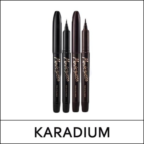 [KARADIUM] (b) Movie Queen Pen EyeLiner 1g / # Black / Box 30 / 6302(50) / 4,400 won(R)