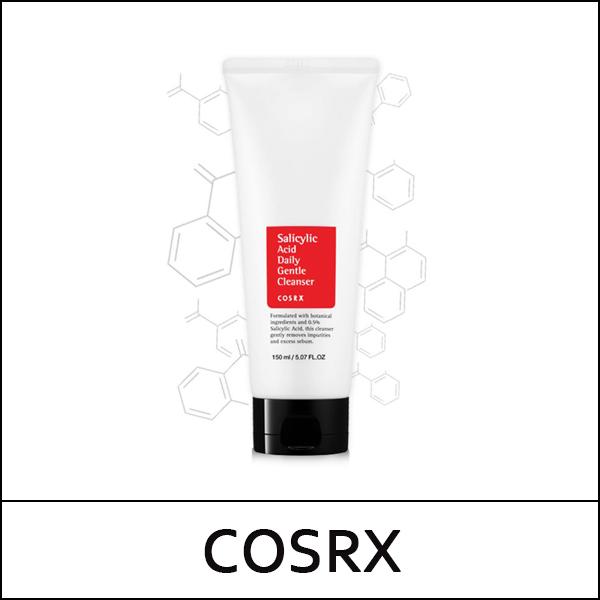 [COSRX] ★ Sale 22% ★ (oy) Salicylic Acid Daily Gentle Cleanser 150ml / Box 60 / (cu) 27/56/65 / 46(85)02(8) / 9,900 won(8)