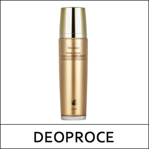 [DEOPROCE] (ov) Snail Galac Revital Emulsion 130ml / 6801(5) / 9,400 won(R) / 가격인상