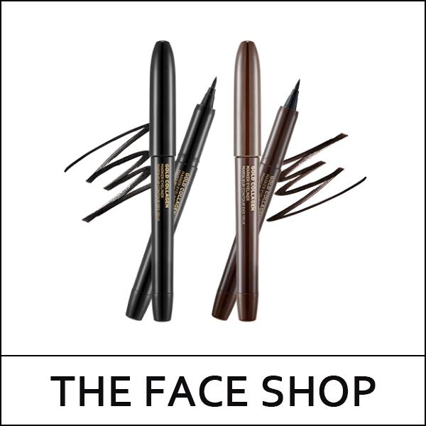 [THE FACE SHOP] (cu) Gold Collagen Marker Eyeliner 1g / #02 Brown / 87/7701(50) / 8,500 won(R)