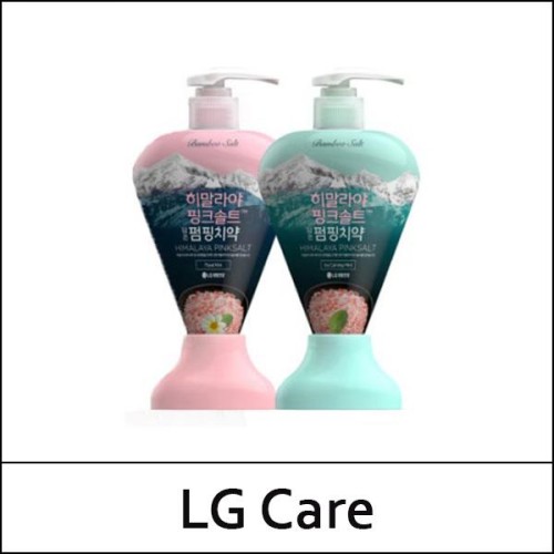 [LG Care] (j) Bamboo Salt Himalaya Pink Salt Pumping Toothpaste 285g / (cu) 24 / 27(56)50(4R) / 7,400 won(R)