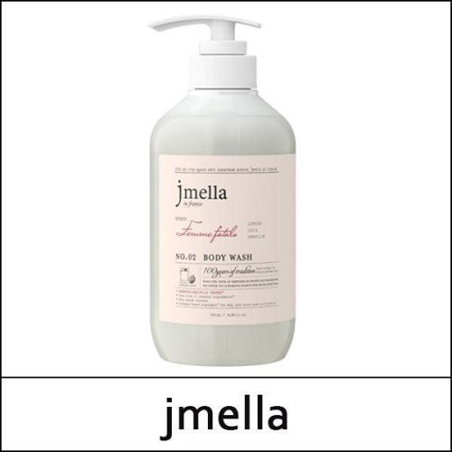 [jmella] (bo) JMELLA In France Femme Fatale Body Wash [No.02] 500ml / Box 20 / (jh) / (j) 83(43) / 5302(0.75) / 4,200 won(R)