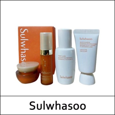 [Sulwhasoo] (sg) Ginseng Signature Kit (4 Items) / 진생 시그니처 루틴 키트 / 231(21)02(12) / 15,800 won(R)