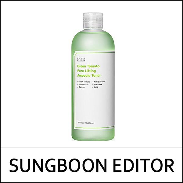 [SUNGBOON EDITOR] (j) Green Tomato Pore Lifting Ampoule Toner 350ml / Box 30 / (jh) 98(18)/39(48) / 11(01)99(4) / 10,800 won(R)