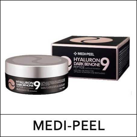 [MEDI-PEEL] ★ Sale 72% ★ (bo) Hyaluron Dark Benone Peptide 9 Ampoule Eye Patch (1.6g*60ea) 1 Pack / Box 72 / (a) / (jh) 38 / 88/68(8R)275 / 35,000 won(8) / S
