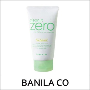 [BANILACO] (tt) Clean it Zero Pore Clarifying Foam Cleanser 150ml / 27/4603(7) / 8,300 won(R)