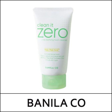 [BANILACO] (tt) Clean it Zero Pore Clarifying Foam Cleanser 150ml / EXP 2026.12 / 27/4699(7) / 4,000 won(R)