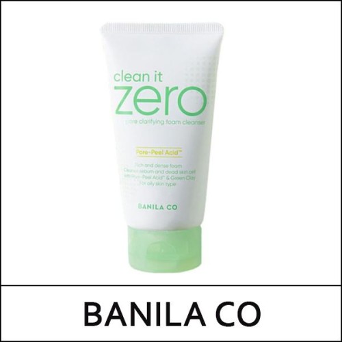 [BANILACO] (tt) Clean it Zero Pore Clarifying Foam Cleanser 150ml / 27/4603(7) / 8,300 won(R)