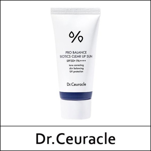 [Dr.Ceuracle] (bo) Pro Balance Biotics Clear Up Sun 50ml / EXP 2026.02 / 3850(15) / 9,000 won(R) / 날짜