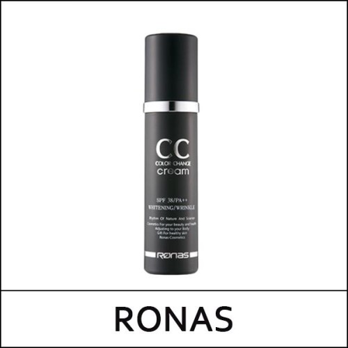 [RONAS] (bs) CC Cream 50ml / Color Chage Cream / Box 200 / 27/1701(14) / 8,000 won(R)