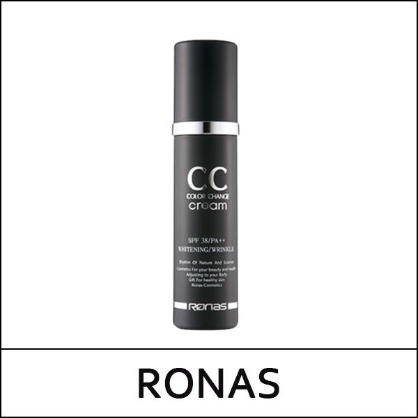 [RONAS] (bs) CC Cream 50ml / Color Chage Cream / Box 200 / (sg) 08(27)/57(86) / (boL) 87 / 27/1715(14) / 8,200 won(R)