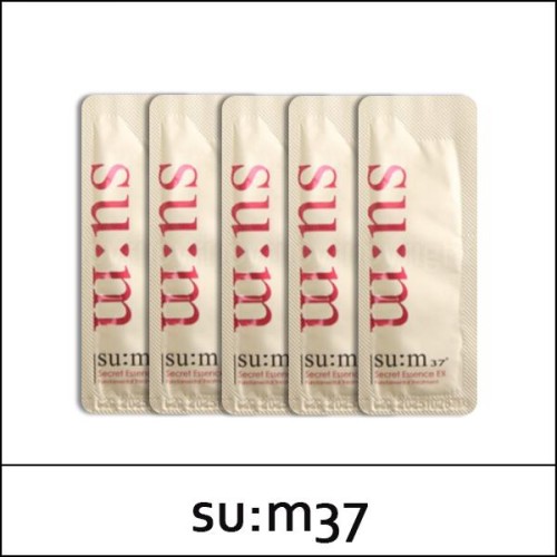 [SU:M37°] SUM (sg) Secret Essence Sample EX 1ml*120ea(Total 120ml) / 11(01)03(8) / 14,300 won(R) / S