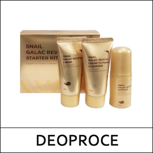 [DEOPROCE] (ov) Snail Galac Revital Starter Kit / 4415(10) / 5,100 won(R)
