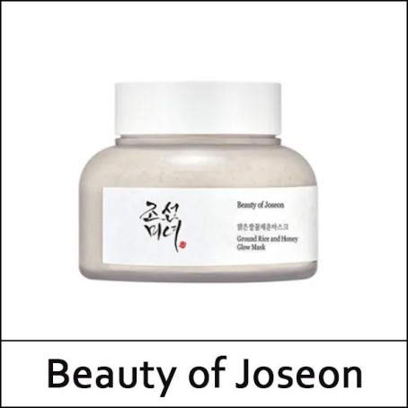 [Beauty of Joseon] ★ Sale 39% ★ (bo) Ground Rice and Honey Glow Mask 150ml / 맑은쌀 꿀채운 마스크 / Box 40 / (s) / 801/41199(5) / 18,000 won()