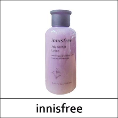 [innisfree] (js) Jeju Orchid Lotion 160ml / 보라 / EXP 2026.05 / (tt55) / 91199(7) / 5,000 won(R)