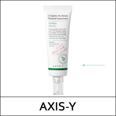 [AXIS-Y] ★ Sale 54% ★ (bo) Complete No-Stress Physical Sunscreen 50ml / 안녕 스트레스 / Box 100 / (sg) 69(78) / 1150(16) / 26,000 won(16) / S
