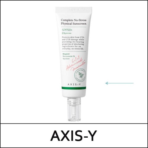 [AXIS-Y] ★ Sale 54% ★ (bo) Complete No-Stress Physical Sunscreen 50ml / 안녕 스트레스 / Box 100 / (sg) 69(78) / 1150(16) / 26,000 won(16) / S