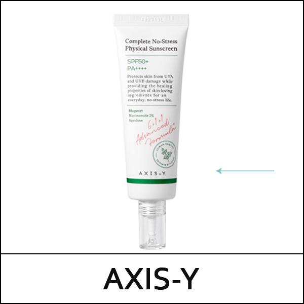 [AXIS-Y] ★ Sale 56% ★ (bo) Complete No-Stress Physical Sunscreen 50ml / 안녕 스트레스 / Box 100 / (sg) 11(01) / (jnL) 101(29) / 501/1150(16) / 26,000 won(16)