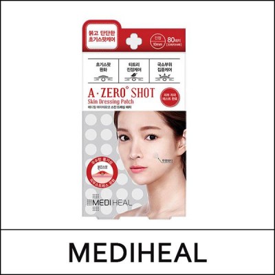 [MEDIHEAL] (a) A Zero Shot Skin Dressing Patch (20patchs*4ea) 1 Pack / 42/5215(55) / 2,900 won(R)