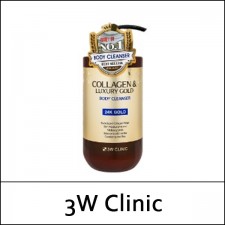 [3W Clinic] 3WClinic (b) Collagen & Luxury Gold Body Cleanser 750ml / 8415(1.2) / 5,600 won(R) 