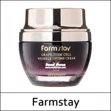 [Farmstay] Farm Stay (a) Grape Stem Cell Wrinkle Lifting Cream 50ml / 9301(7) / 4,400 won(R)