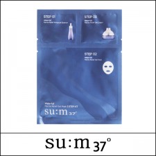 [SU:M37°] SUM (sg) Water-Full Marine Relief Gel Mask 3 Step Kit 31ml * 5ea / 81(61)01(7) / 10,100 won(R)