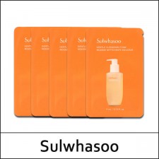 [Sulwhasoo] (sg) Gentle Cleansing Foam 4ml * 24ea(Total 96ml) / 순행 폼 / (sgL) 55(05) / (sg) 46(85)02(10) / 7,600 won(R) / S