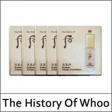 [The History Of Whoo] (sgL) Cheongidan Radiant Essence Foundation #21 1ml*120ea(Total 120ml) / 561(51)03(7) / 21,500 won(R) 