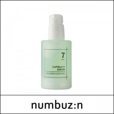 [numbuz:n] numbuzin ★ Sale 47% ★ (b) No.7 Mild Green Soothing Serum 50ml / 쑥보습 그린 진정 / (bo) 741 / 341(10R)535 / 28,000 won()