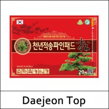 [Daejeon Top] (sg) Cheonnyeon Red Pine Pad (20ea) 1 Pack / 천년적송파인패드 / 49(58)01(24) / 1,100 won(R)