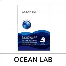 [OCEAN LAB] ★ Big Sale 90% ★ Deep Sea Ampoule Shot Jelly Fish Skip Mask (30g*10ea) 1 Pack / 99(3) / 35,000 won() 