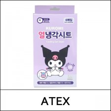 [ATEX] (a) Kuromi Cooling Gel Sheet (6ea) 1 Pack / 0405(12) / 4,200 won(R) 