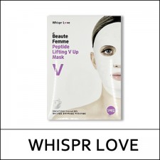 [WHISPR LOVE] (bo) BEAUTE FEMME Peptide Lifting V Up Mask (40ml*5ea) 1 Pack / 0701(5) / 7,700 won(R) 